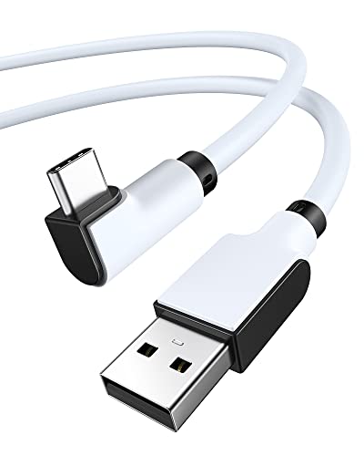 Snowkids Link Cable 20 FT Compatible with Meta/Oculus Quest 3, Quest 2/Pro/Pico4 Accessories and PC/Steam VR, High Speed Data Transfer USB 3.0 to USB C Cord for VR Headset PC Gaming - 20 FT