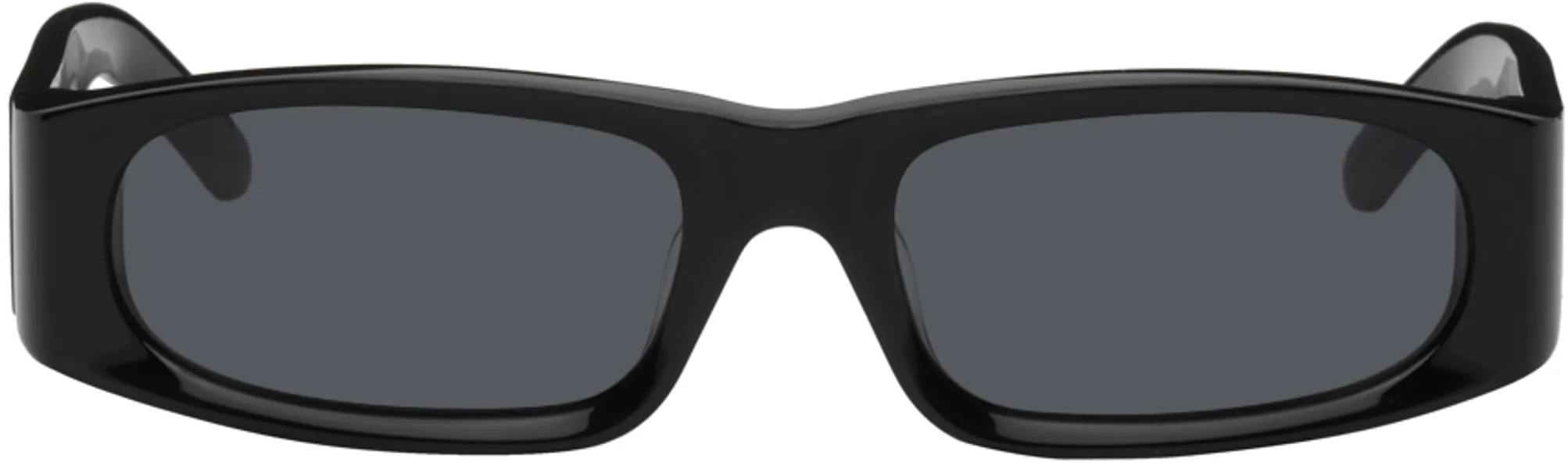 Black Big Trouble Sunglasses