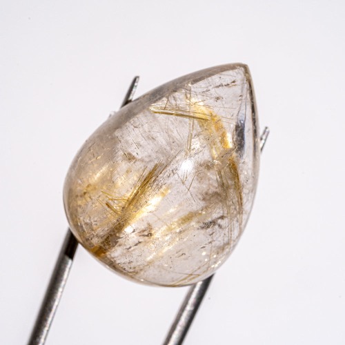 Rutilated Quartz Gemstone Cabochon (43.5ct)