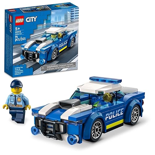LEGO City Police Car Toy 60312 with Officer Minifigure