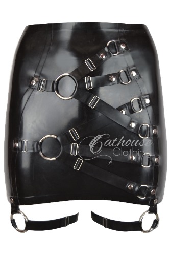 Venus Garter Girdle | Large / Black