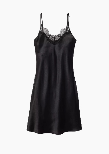 Cosette Silk Lace Slip Nightgown