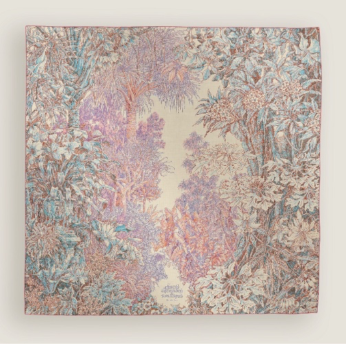 All'Orto Botanico di Palermo shawl 140
