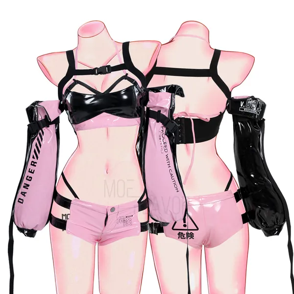 Danger Cyber Cat Outfit (Bottom)