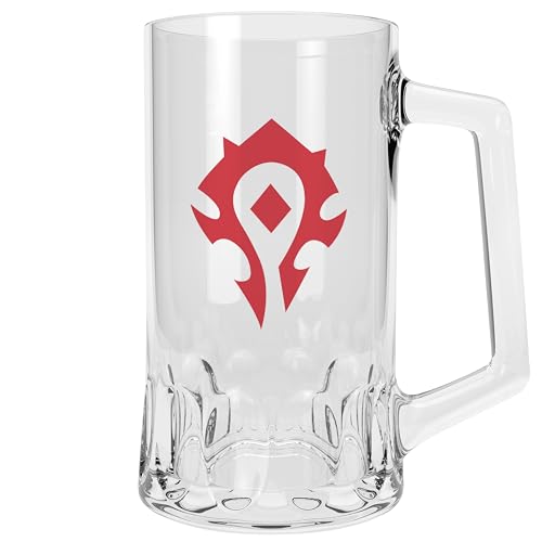 ABYstyle World of Warcraft Horde 500ml Glass Tankard