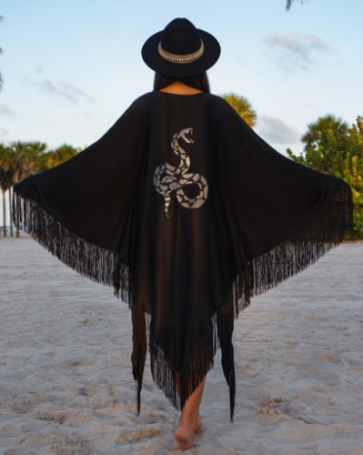 Black Snake Kimono | ZENMA