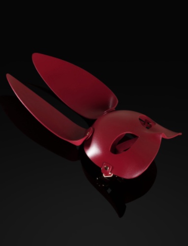 HB Red Bunny Mask | Default Title