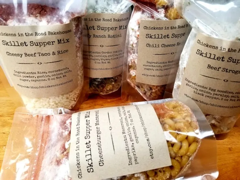 Skillet Supper Mixes Hand-crafted Mixes Skillet Mixes Pasta | Etsy