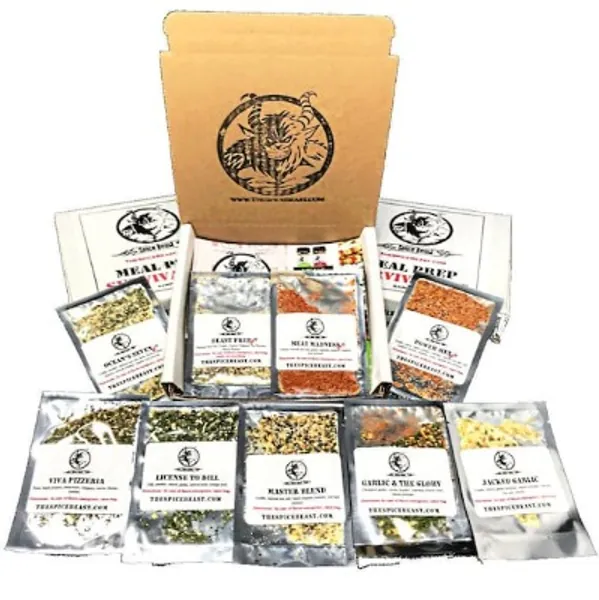 Spice Beast Meal Prep Seasoning Sample Survival Kit | Etsy