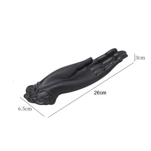 Hand of Buddha Ceramic Incense Holder