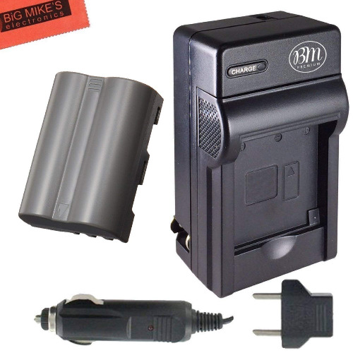 EN-EL3e Battery and Battery Charger for Nikon D90 D200 D300 D300S D700 Digital SLR Camera + More!!