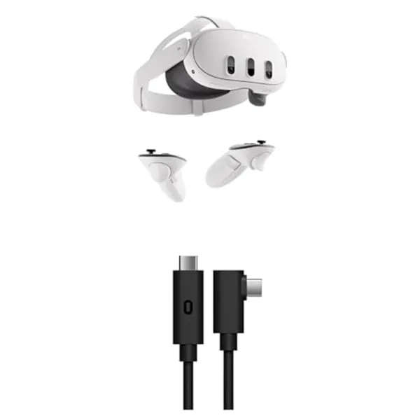Meta Quest 3 128GB + Link Cable