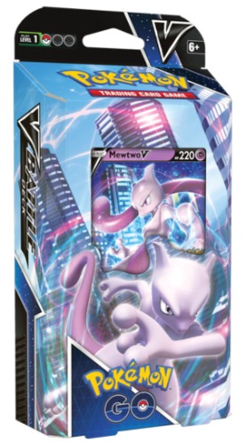 Pokemon Go: V Battle Deck Display - Mewtwo