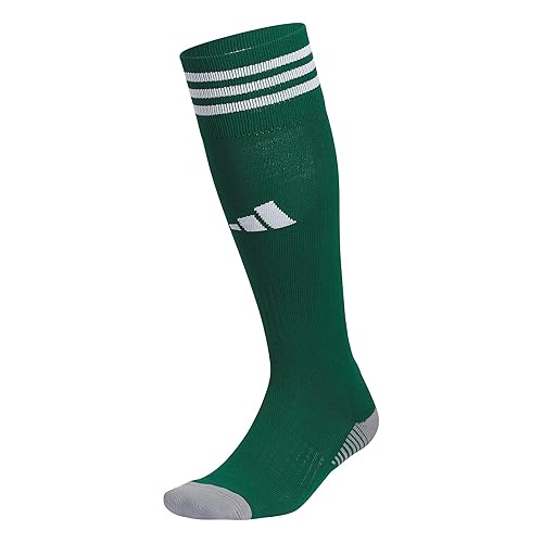adidas Copa Zone Cushion 5.0 Over The Calf (OTC) Soccer Socks - Large - Team Dark Green/White
