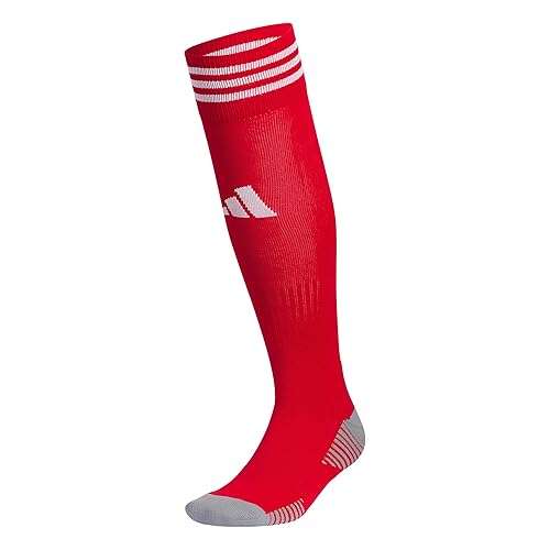 adidas Copa Zone Cushion 5.0 Over The Calf (OTC) Soccer Socks - Large - Team Power Red/White