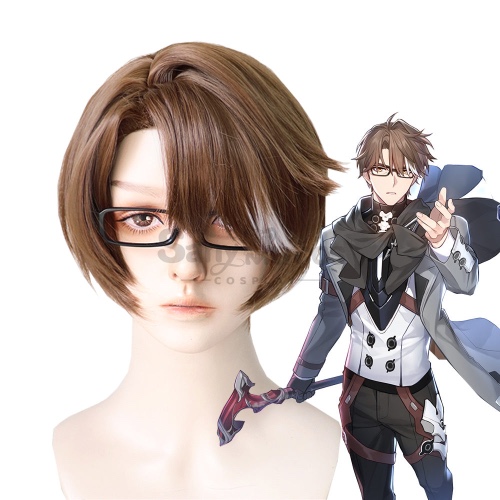 Game Honkai: Star Rail Cosplay Astral Express Welt Yang Cosplay Wig