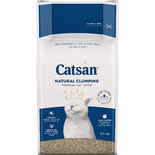 Catsan Cat Litter Ultra Clumping Clay 3.5Kg X4