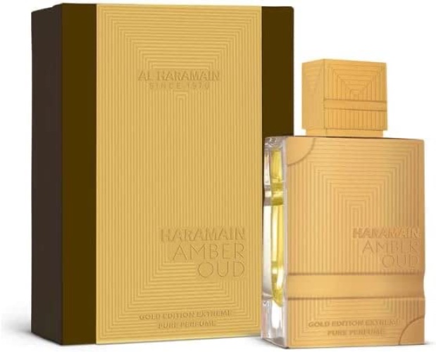 Al Haramain Amber Oud Gold Extream 60ml | Unisex Eau de Parfum Spray | Fruity Fragrance with a Touch of Luxury - Extreme 60ml
