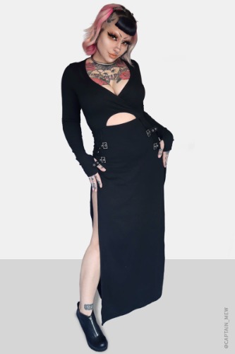 Nightshade Maxi Dress - XS