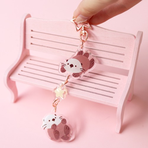 Dangling Lakko Acrylic Keychain