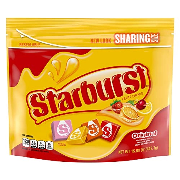 STARBURST Original Chewy Candy Pride Pack, Sharing Size, 15.6 Oz