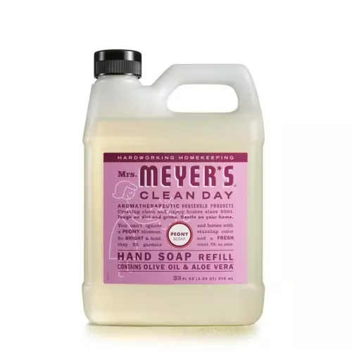 Mrs. Meyer's Clean Day Organic Peony Scent Hand Soap Refill 33 oz (Pack of 2) | Default Title