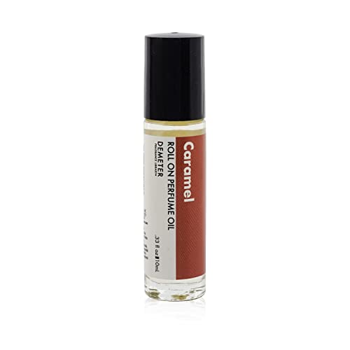 DEMETER Caramel Roll On Perfume Oil, 0.33 Oz, Long-Lasting - Caramel - .33 Ounce