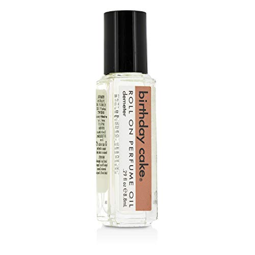 DEMETER Birthday Cake Roll On Perfume Oil Fragrance Library - Birthday Cake - .33 Ounce