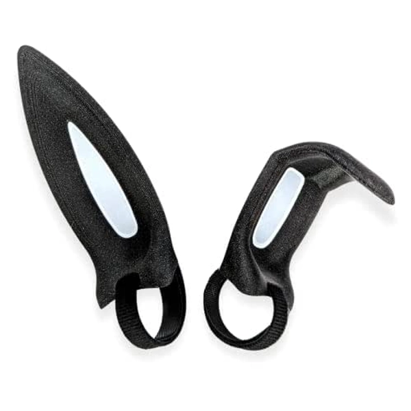 Bunny Ears for Headphones - Adorable Bunny Headphones Attachment in Various Colors with Hidden Self Fastener - Bunny Ears for Gamers and Streamers (Set of 2) (White/Pink, Straight/Bent)