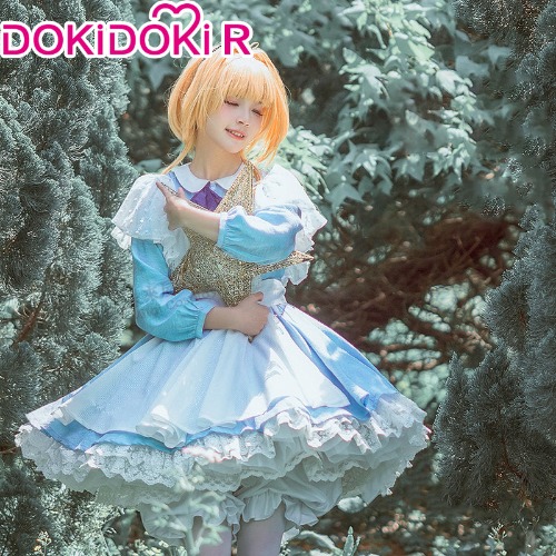 DokiDoki-R Anime Card Captor Sakura Cosplay Kinomoto Sakura Costume Cute Women Cardcaptor Sakura | Costume / S