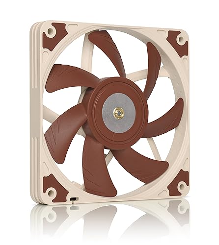 Noctua NF-A12x15 PWM, Premium Quiet Slim Fan, 4-Pin (120x15mm, Brown) - 120x120x15 mm