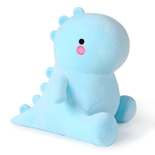 DITUCU Cute Dinosaur Stuffed Animals Toys Plush Dolls Soft Dino Plushie Birthday Gifts for Kids Girls Boys Blue 10 inch - 10 inch - Blue