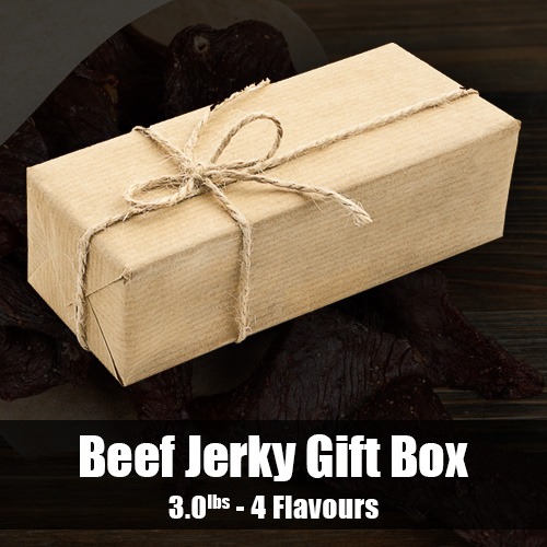 Beef Jerky Gift Box (4 flavours) - Alberta Jerky