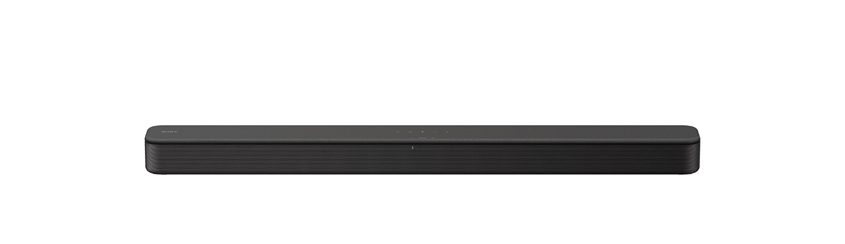 Sony S100F 2.0ch Soundbar with Bass Reflex Speaker, Integrated Tweeter and Bluetooth, (HTS100F), easy setup, compact, home office use with clear sound black - Soundbar