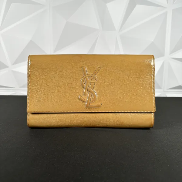 Yves Saint Laurent Clutch in Beige