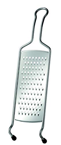 Rösle Stainless Steel Medium Grater, Wire Handle, 16.1-inch - Medium with Foot