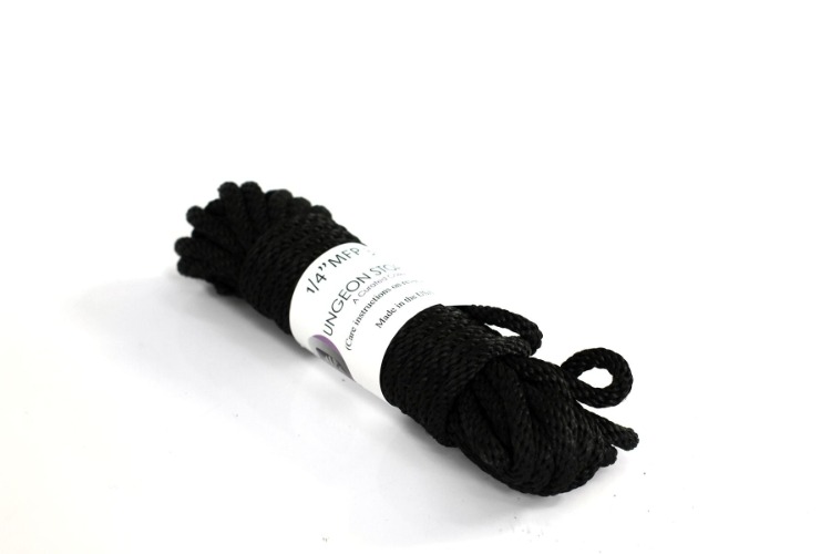 MFP 1/4" Rope Bundles 30 Feet - Black