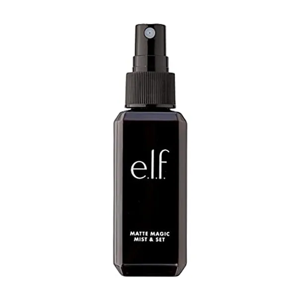 e.l.f. Matte Magic Mist & Set, Leicht, Langanhaltend, Lattierend, Kontrolliert Den Glanz, Erfrischt, Spendet Feuchtigkeit, Hält Den Ganzen Tag Lang, Vegan & Tierversuchsfrei