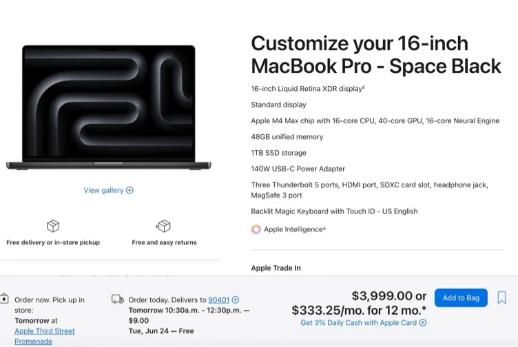 MacBook Pro 16-inch