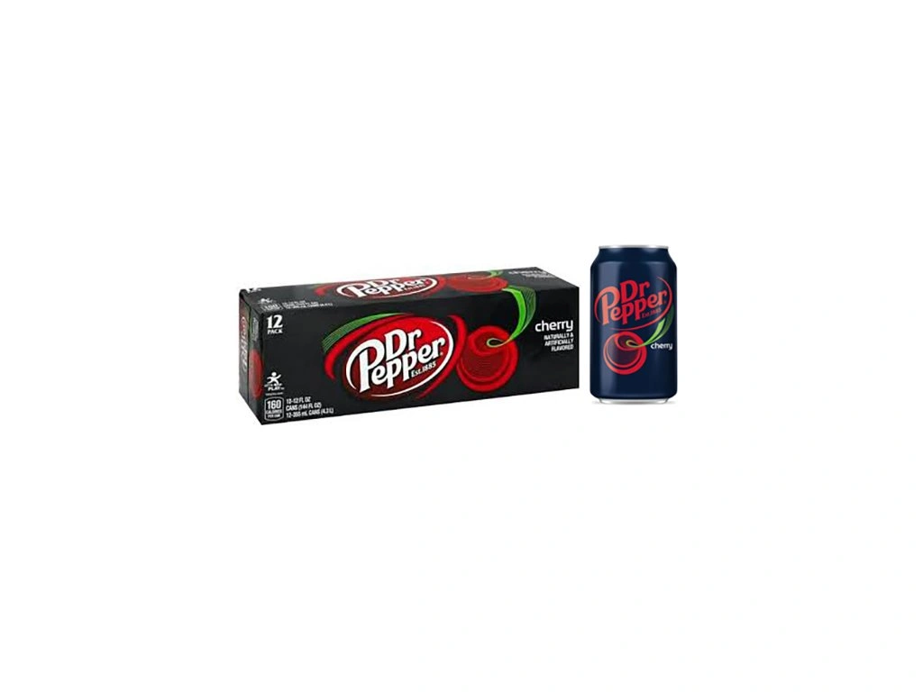Dr. Pepper Cherry Pack 12x355ml USA - Americké, Asijské, Evropské sladkosti | Pepis.shop