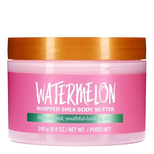 Tree Hut Watermelon Whipped Shea Body Butter, 8.4oz, Lightweight, Long-lasting, Hydrating Moisturizer with Natural Shea Butter for Nourishing Essential Body Care - Watermelon