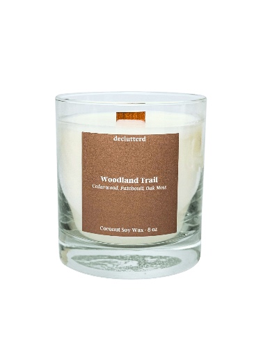 Woodland Trail Wood Wick Candle - 8 oz.