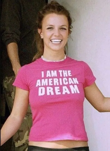 I Am the American Dream Y2K Cool T-shirt Britney Spears | Etsy