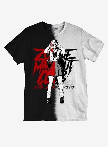 Zombie Makeout Club Leg Warmers Split T-Shirt