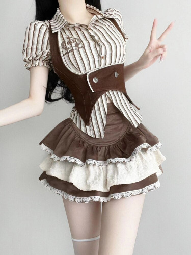 Steampunk Maiden Dress - A Perfect Choice for the Elegant Steampunk Enthusiast - M