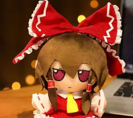 20cm Touhou Project Hakurei Reimu Kirisame Cirno Fumo Flandre Scarlet Anime Peripheral Plush Toys Touhou Kid Birthday Gifts