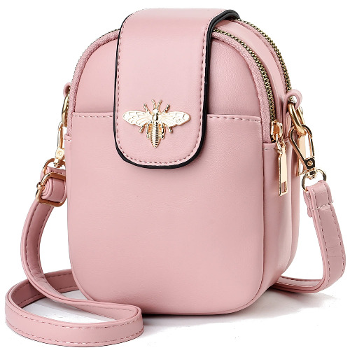 Small Crossbody Bags for Women Shoulder Bag Stylish Purses and Handbags Designer Cell Phone Purse - A-00-pink