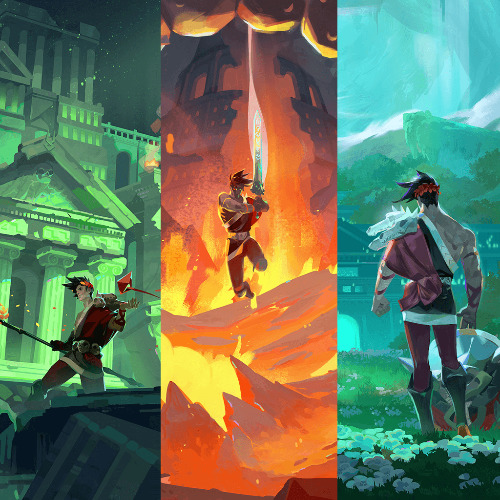 Underworld Triptych Poster Set | Offset  18 "x24 "