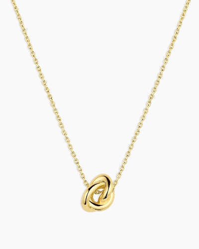 Infinity Knot Necklace | 18k Gold Plated