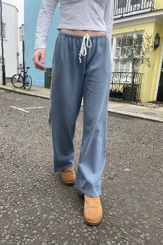 Autumn Tie Sweatpants | Sky Blue / XS/S